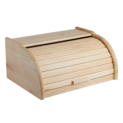 Chlebak, pojemnik na pieczywo Bretto naturalny kolo